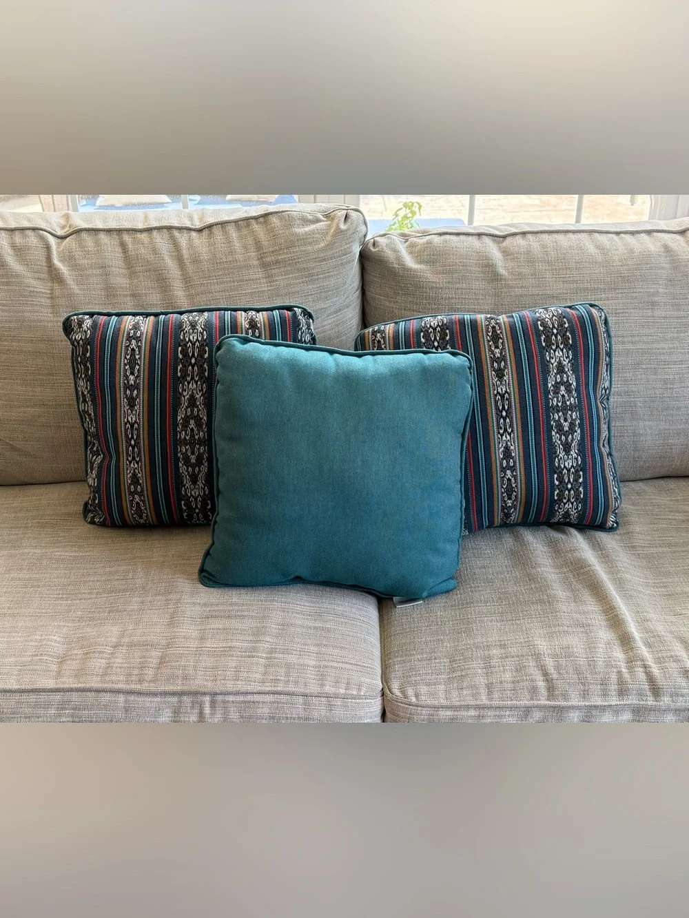 Sunbrella Outdoor Pillow (Set of 3)